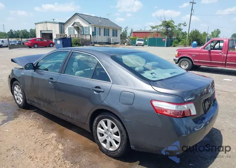 2007 Toyota Camry Hybrid из США, поврежденный, VIN JTNBB46K473014930